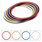 Car Auto Steering Wheel Aluminum Alloy Ring Cover Trim Sticker Decoration for Jaguar – Aluminum Alloy, For Jaguar