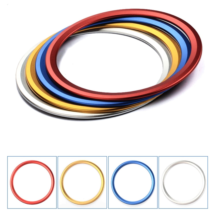 Car Auto Steering Wheel Aluminum Alloy Ring Cover Trim Sticker Decoration for Jaguar – Aluminum Alloy, For Jaguar