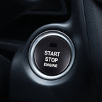 3D Aluminum Alloy Engine Start Stop Push Button Cover Trim Decorative Sticker for Mazda, for Mazda – Aluminum Alloy for Mazda Black