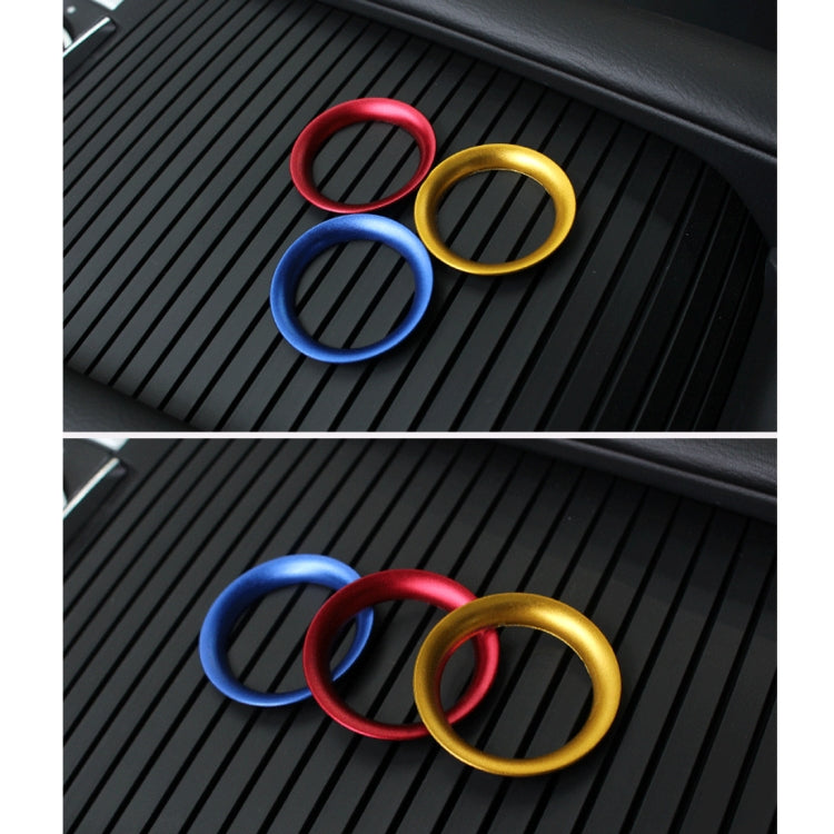 Car Engine Start Key Push Button Ring Trim Aluminum Alloy Sticker Decoration for Mazda, For Mazda