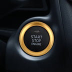 Car Engine Start Key Push Button Ring Trim Aluminum Alloy Sticker Decoration for Mazda, For Mazda For Mazda Gold