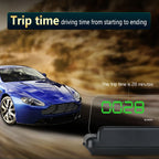 T900 Car GPS HUD Virtual HD Reflection Board Head-up Display, Speed & Driving Distance / Time Display, Over Speed & Voltage & Low Voltage Alarm, Fatigue Driving, T900 Green + White, T900 Blue + White, T900 White