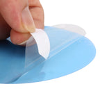 Car Round PET Rearview Mirror Protective Window Clear Anti-fog Waterproof Rain Shield Film, Diameter: 8cm, 8*8cm