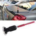 PS-5506 Universal Car Magnetic Roof Mount Base Radio AM/FM Aerial Amplified Antenna, 11.4, PS-5506 11.4 Red