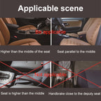 Universal Car Multi-functional Console Side Pocket Seat Gap Side Storage Box with Elbow Support Pad, with Pad
