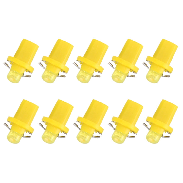 10 PCS 0.4W B8.5 Wedge Instrument Panel COB LED Light Dashboard Gauge Cluster Indicator Lamp Bulb, 0.4W B8.5 – Durable Build, Easy to Use