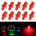 10 PCS 0.4W B8.5 Wedge Instrument Panel COB LED Light Dashboard Gauge Cluster Indicator Lamp Bulb, 0.4W B8.5 – Durable Build, Easy to Use 0.4W B8.5 Red Light