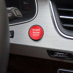 Car Engine Start Key Push Button Cover Trim Aluminum Alloy Sticker Decoration for Audi – Aluminum Alloy, For Audi