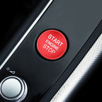 Car Engine Start Key Push Button Cover Trim Aluminum Alloy Sticker Decoration for Audi – Aluminum Alloy, For Audi
