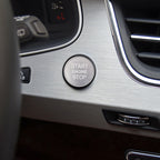 Car Engine Start Key Push Button Cover Trim Aluminum Alloy Sticker Decoration for Audi – Aluminum Alloy, For Audi