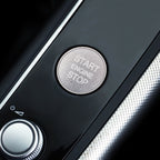 Car Engine Start Key Push Button Cover Trim Aluminum Alloy Sticker Decoration for Audi – Aluminum Alloy, For Audi For Audi Silver