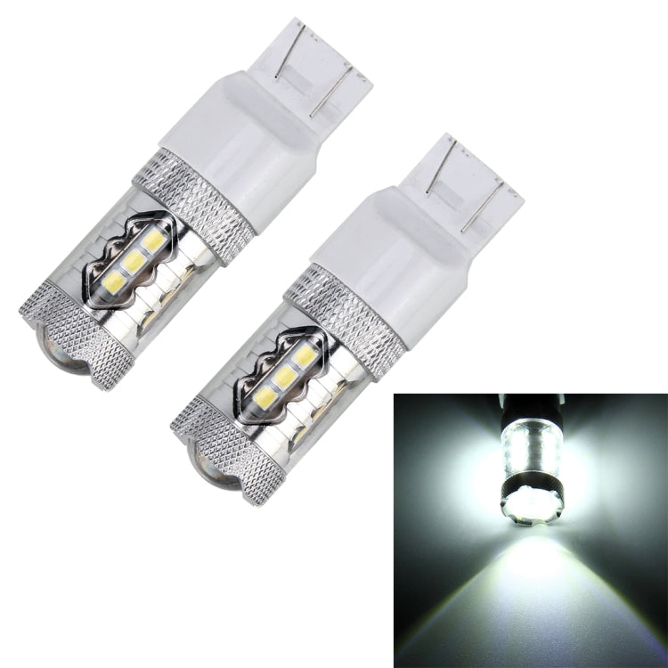 2 PCS T20 / 7440 5W 250LM 6000K Car Auto Turn Light Reversing Lights 16LEDs SMD-2835 Lamps, DC 12V, T20 / 7440 T20 7440