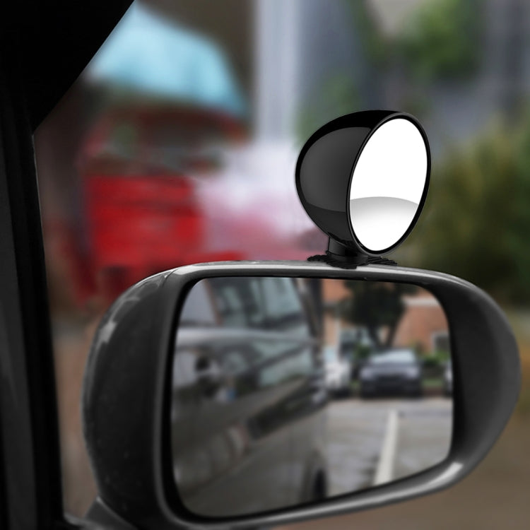 3R-044 Auxiliary Rear View Mirror Car Adjustable Blind Spot Mirror Wide Angle Auxiliary Rear View Side Mirror, 3R-044 (White), 3R-044 (Black), 3R-044 (Silver) – Durable Build, Easy to Use 3R-044 (Black) Black