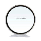 3R-044 Auxiliary Rear View Mirror Car Adjustable Blind Spot Mirror Wide Angle Auxiliary Rear View Side Mirror, 3R-044 (White), 3R-044 (Black), 3R-044 (Silver)