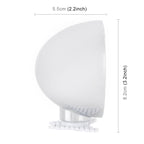 3R-044 Auxiliary Rear View Mirror Car Adjustable Blind Spot Mirror Wide Angle Auxiliary Rear View Side Mirror, 3R-044 (White), 3R-044 (Black), 3R-044 (Silver)