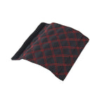 2 PCS Car Hand Brake Cover Shift Knob Gear Stick Cushion Sets Cover Car Accessory Interior Decoration Pad, 2 PCS Red, 2 PCS Red White