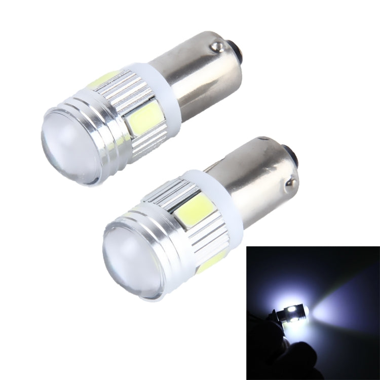 2 PCS BA9S 3W 250 LM 5500K Car Clearance Light Lamp with 6 SMD-5630 LED Lamps, DC 12V, 3W 250 LM 5500K – Durable Build, Easy to Use 3W 250 LM 5500K