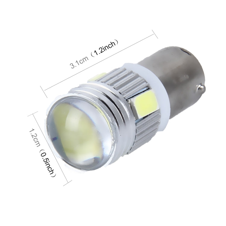 2 PCS BA9S 3W 250 LM 5500K Car Clearance Light Lamp with 6 SMD-5630 LED Lamps, DC 12V, 3W 250 LM 5500K – Durable Build, Easy to Use