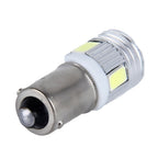 2 PCS BA9S 3W 250 LM 5500K Car Clearance Light Lamp with 6 SMD-5630 LED Lamps, DC 12V, 3W 250 LM 5500K – Durable Build, Easy to Use