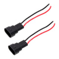1 Pair 9005 / 9006 / 9012 Bulb Holder Base Male Socket with Wire, 9005 / 9006 / 9012 9005 9006 9012
