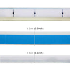 2 PCS 60cm DC12V 7.5W Ultra-thin Waterproof Car Auto Double Colors Turn Lights / Running Lights SMD-2835 LED Bulbs (Turn Lights: Yellow Light; Running Lights: Ice Blue Light), 60cm Turn Lights: Yellow Light; Running Lights: Ice Blue Light              ...