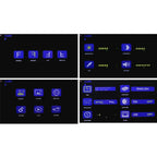 PZ607W-2 7.0 inch Wireless Analog Signal Transmitter, PZ607-W-D2