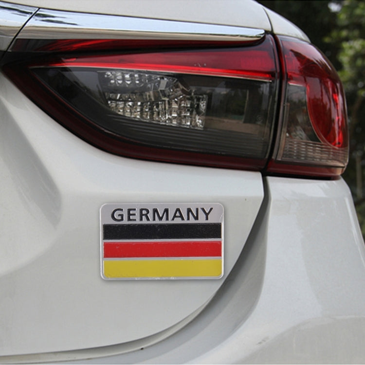 Germany Flag Style Metal Car Sticker, Germany Flag 1, Germany Flag – Waterproof Germany Flag CMS5282A
