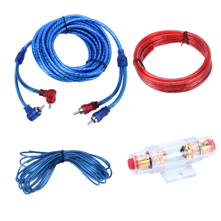 YH-128 1200W Car Amplifier Audio Power Cable Subwoofer Wiring Installation Kit with High Performance RCA Interconnect, Car Amplifier Audio Power Cable Car Amplifier Audio Power Cable