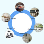Car Polishing Sponge Round Sponge High-density Sponge, Size:7.5*5cm, Round Sponge – Durable Build, Easy to Use
