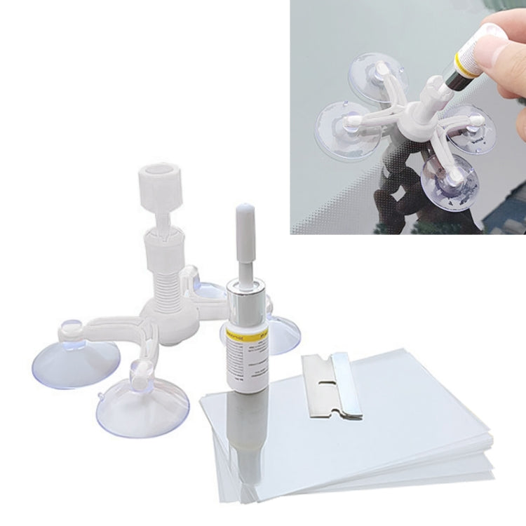 Professional Windscreen Repair Tool Paintless Dent Removal Car Window Windshield Repair Kit Chip Crack Auto Glass, Windscreen Repair Tool, Windscreen Repair Tool (White) – Durable Build, Easy to Use Windscreen Repair Tool (White) White