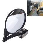 Vehicle Front Blind Area Wide-angle Adjustable Left Side Observation Mirror, Black Left Side Black Left Side