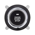 Smart Car Switch Car Engine Start Stop Switch Car Push Start Switch, with RFID Alarm System, Blue Light, Car Switch