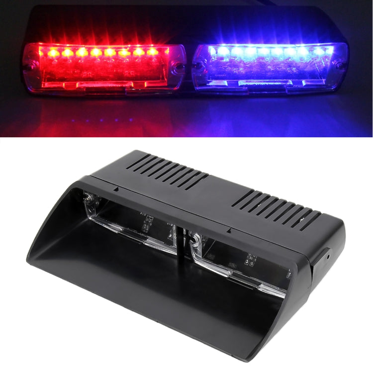 DC 12V 4.2W 16LEDs Crystal Lamp Beads Car Windshield Warning Lamp 18 Flash Patterns(Adjustable) , CMS5390BL, CMS5390LR, CMS5390RL, CMS5390WL, CMS5390WY, CMS5390YL – Durable Build, Easy to Use CMS5390LR
