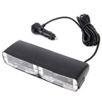 DC 12V 4.2W 16LEDs Crystal Lamp Beads Car Windshield Warning Lamp 18 Flash Patterns(Adjustable) , CMS5390BL, CMS5390LR, CMS5390RL, CMS5390WL, CMS5390WY, CMS5390YL