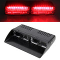 DC 12V 4.2W 16LEDs Crystal Lamp Beads Car Windshield Warning Lamp 18 Flash Patterns(Adjustable) , CMS5390BL, CMS5390LR, CMS5390RL, CMS5390WL, CMS5390WY, CMS5390YL CMS5390RL