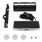 DC 12V 4.2W 16LEDs Crystal Lamp Beads Car Windshield Warning Lamp 18 Flash Patterns(Adjustable) , CMS5390BL, CMS5390LR, CMS5390RL, CMS5390WL, CMS5390WY, CMS5390YL