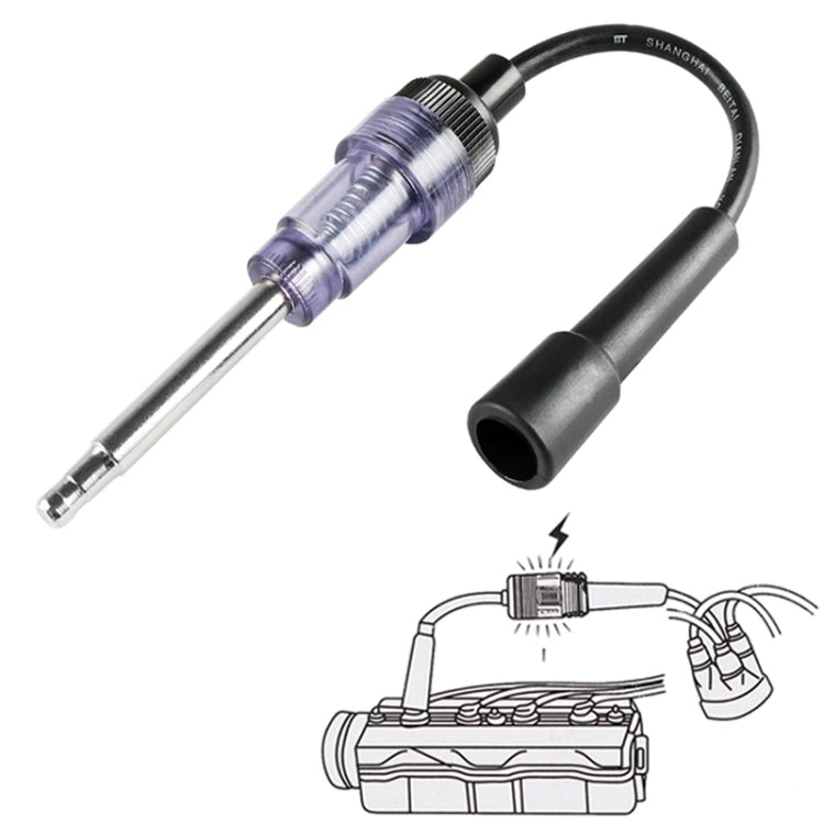 DC 12V Ignition Test Instrument Spark Plug Ignition Detector Auto Diagnostic Test Tool, Ignition Test Instrument Ignition Test Instrument