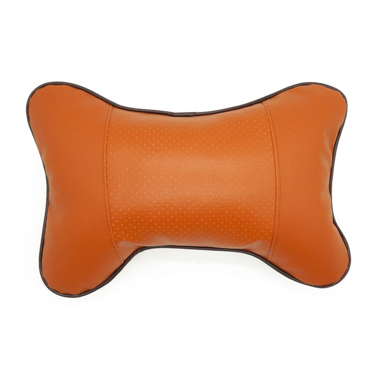 Four Seasons Breathable Leather Surface Car Neck Pillow Head Pillow, CMS5413A, CMS5413B, CMS5413C, CMS5413D, CMS5413E, CMS5413F – Leather