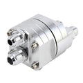 Car Universal Aluminum AN8 Split Cake Oil Handle Oil Filter Sandwich Adapter For Oil Cooler Plate Kit Oil Filter Cooler Sandwich Plate Adapter Cooler Adapter, AN8 Split Oil Handle Oil Filter AN8 Split Oil Handle Oil Filter