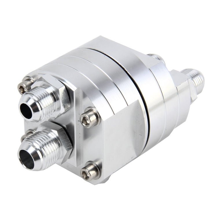 Car Universal Aluminum AN8 Split Cake Oil Handle Oil Filter Sandwich Adapter For Oil Cooler Plate Kit Oil Filter Cooler Sandwich Plate Adapter Cooler Adapter, AN8 Split Oil Handle Oil Filter AN8 Split Oil Handle Oil Filter