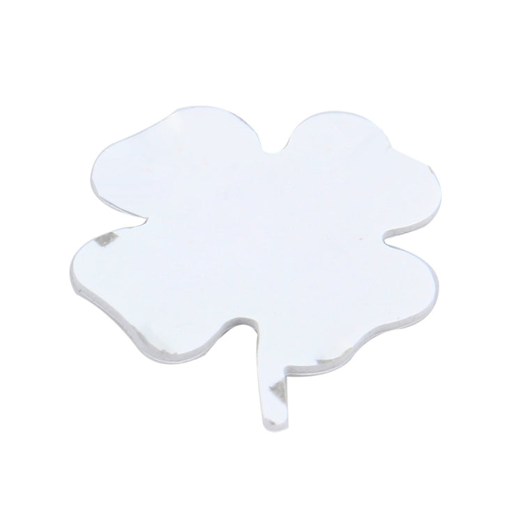 Four Leaf Clover Herb Luck Symbol Badge Emblem Labeling Sticker Styling Car Dashboard Decoration, Size: 7.5*6cm, Size: 7.5x6cm