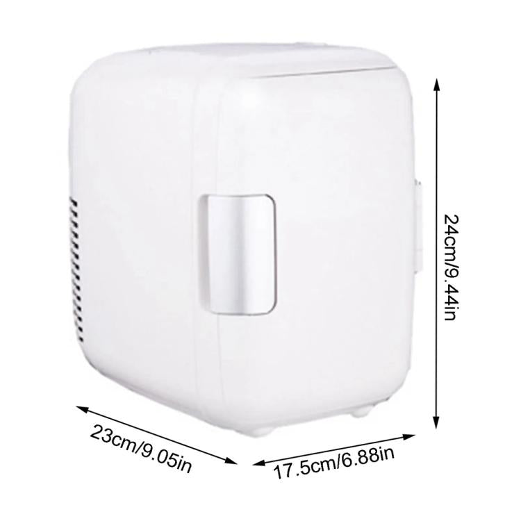 Vehicle Auto Portable Mini Cooler and Warmer 4L Refrigerator for Car, Voltage: DC 12V, Mini 4L White, Mini 4L Pink – Durable Build, Easy to Use