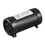 4 inch Round Shape Stereo Motorcycle / Car / Household Subwoofer, Built-in Bluetooth, Support TF Card & U Disk Reader, with Remote Control – Bluetooth