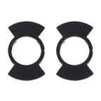 TK-122 1 Pair H1 LED Headlight Bulb Base Retainer Holder Adapter for Honda(Odyssey, Accord, Civic and CRV), TK-122