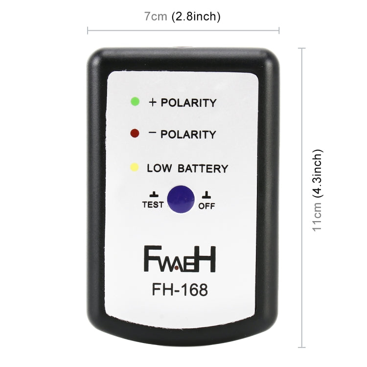 FH-168 Car Audio Speaker Polarity Tester Phase Meter, Audio Speaker Polarity Tester – Durable Build, Easy to Use