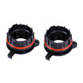 1 Pair TK-124 H7 LED Headlight Bulb Base Retainer Holder Adapter for BMW E39-1 / Benz SLK, TK-124 TK-124