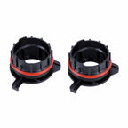 1 Pair TK-124 H7 LED Headlight Bulb Base Retainer Holder Adapter for BMW E39-1 / Benz SLK, TK-124 TK-124