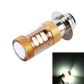 H6M/P15D 15W 1300 LM 6500K Motorcycle Headlight with 28 SMD-3030-LED Lamps, DC 12V, 15W 1300LM 15W 1300LM