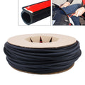 Big D-shaped Car Noise Reduction Sealing Strip with Sticker, Length: 100m, Length: 100m Big D-shaped Length: 100m Big D-shaped