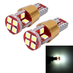2 PCS T10 3W Constant Current Car Clearance Light with 12 SMD-3030 Lamps, DC 9-18V, 12 SMD-3030 Lamps 12 SMD-3030 Lamps White Light